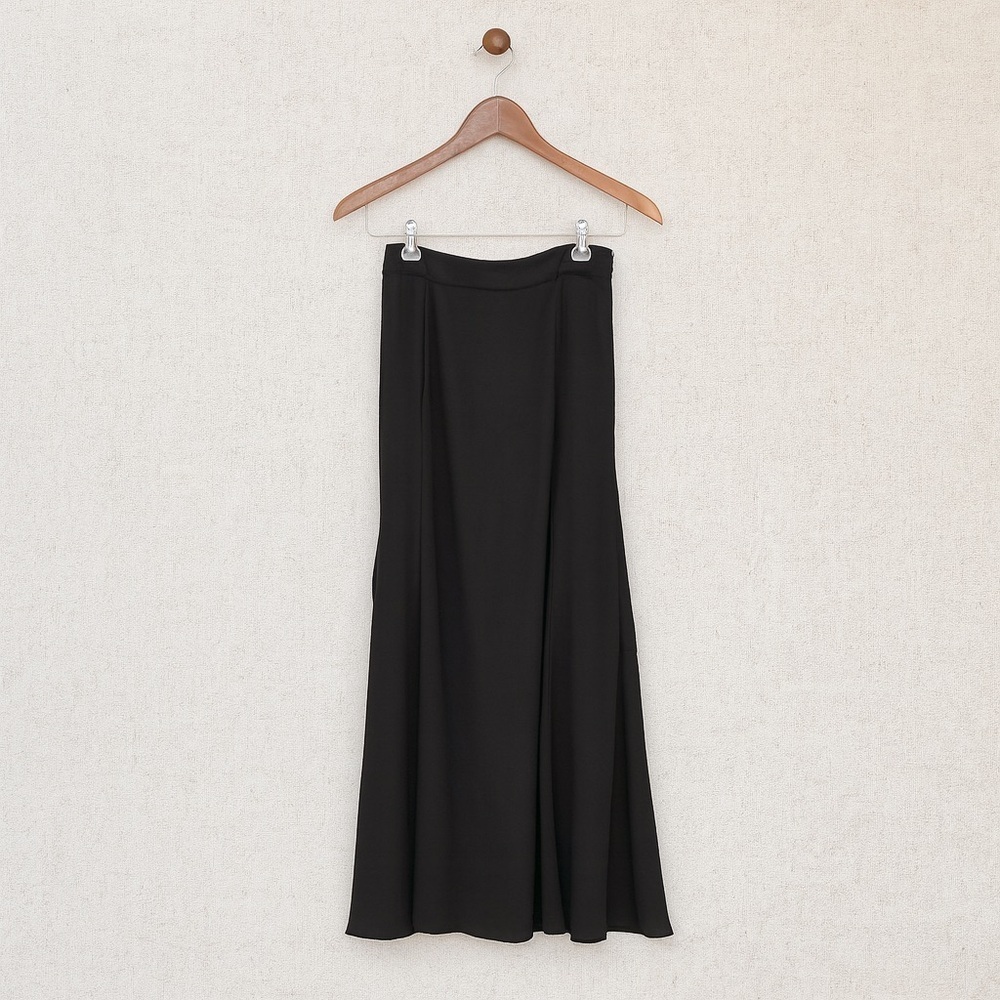 Show Me Your Mumu Black Maxi Skirt • Made in USA • Size S (12” Waist) • Lined